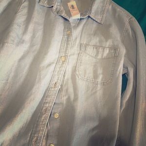Chambray button down from Old Navy